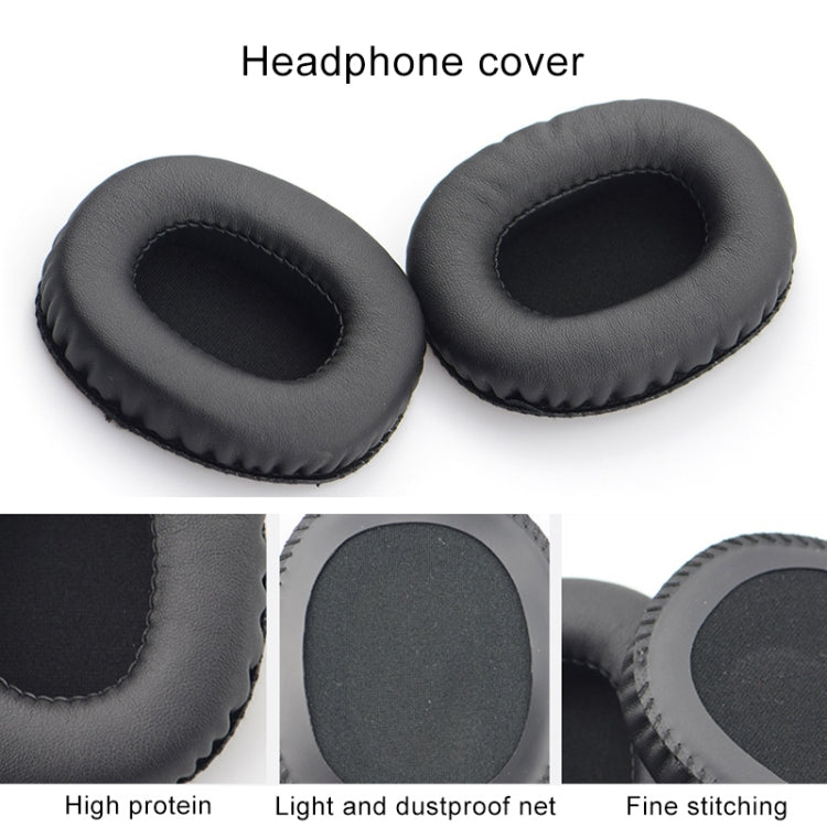 1 Pair synthetic leather + Memory Foam Soft Headphone Jacket Earmuffs for Marshall monitor, for Marshall monitor