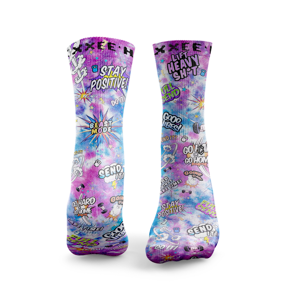 'Send It' Halo Socks