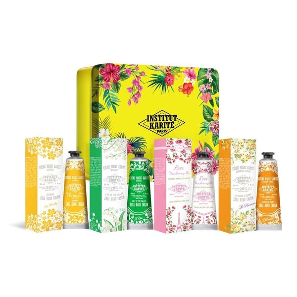 Institut Karité Paris Jungle in Paris Hand Cream Gift Set 4 Pieces