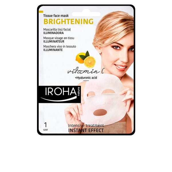 Iroha Nature Brightening Vitamin C Tissue Face Mask 1 x Tissue Face Mask