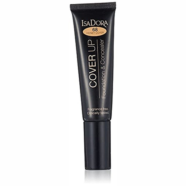 IsaDora Cover Up Foundation & Concealer 35ml - 68 Honey
