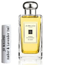 Jo MALONE Amber & Lavender samples