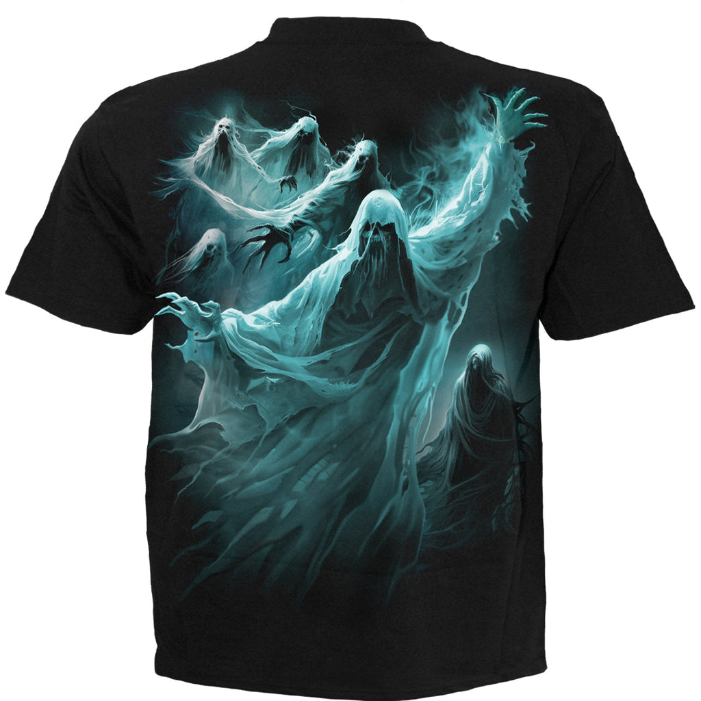 GHOST SKULL - T-Shirt Black