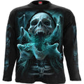 GHOST SKULL - Longsleeve T-Shirt Black