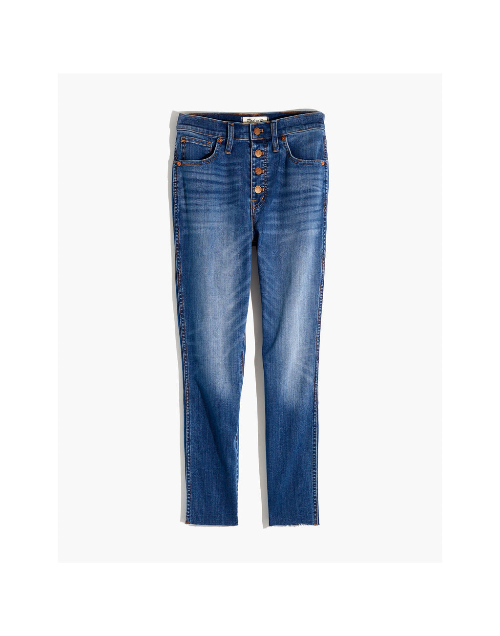Madewell 10" High-Rise Skinny Crop Denim Jeans