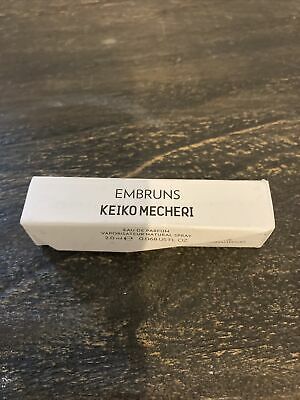 Keiko Mecheri Embruns 2.0ml 0.068 us fl. oz. official scent sample spray perfume tester