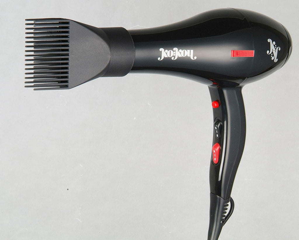 Kokou Ionic Turbo Professional Hair Dryer - Fast Drying & Frizz-Free Shine for Salon-Quality Results - 2000W