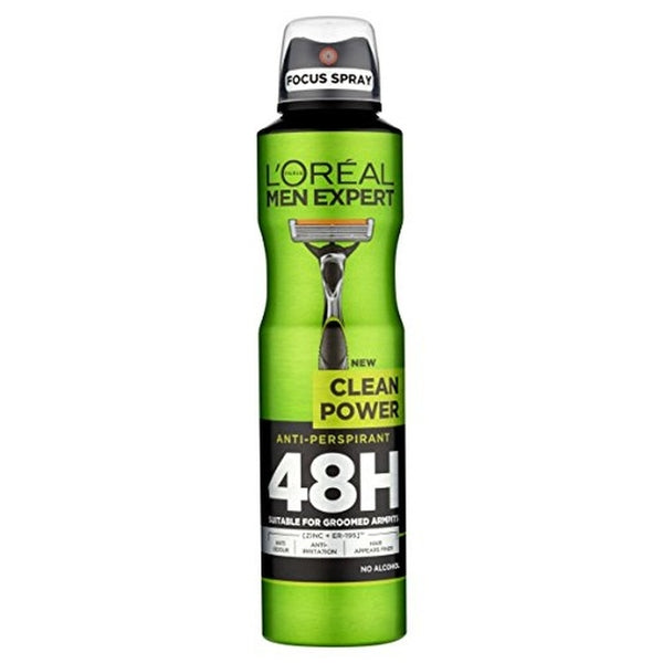 L'Oréal Men Expert Clean Power 48H Anti-Perspirant 250ml
