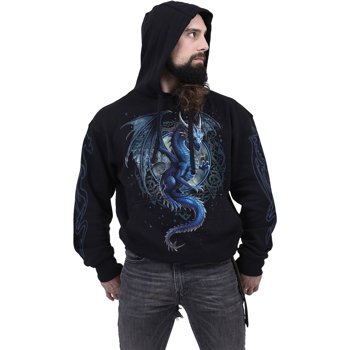 STORM DRAGON - Hoody Black