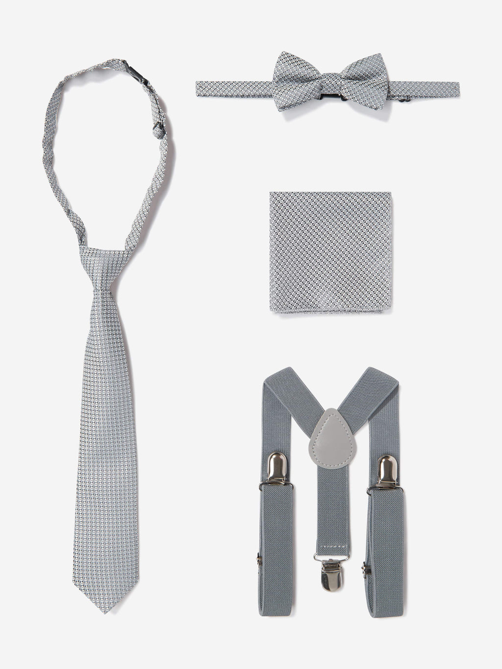 SUITLAB London Boys 7 Piece Suit Set in Grey