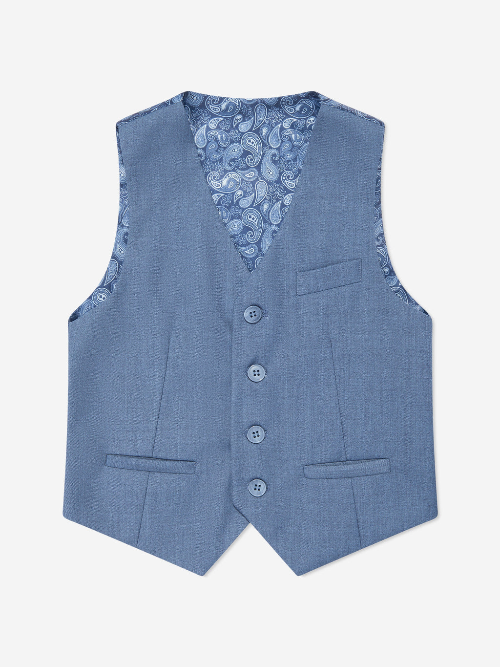 SUITLAB London Boys 7 Piece Suit Set in Blue