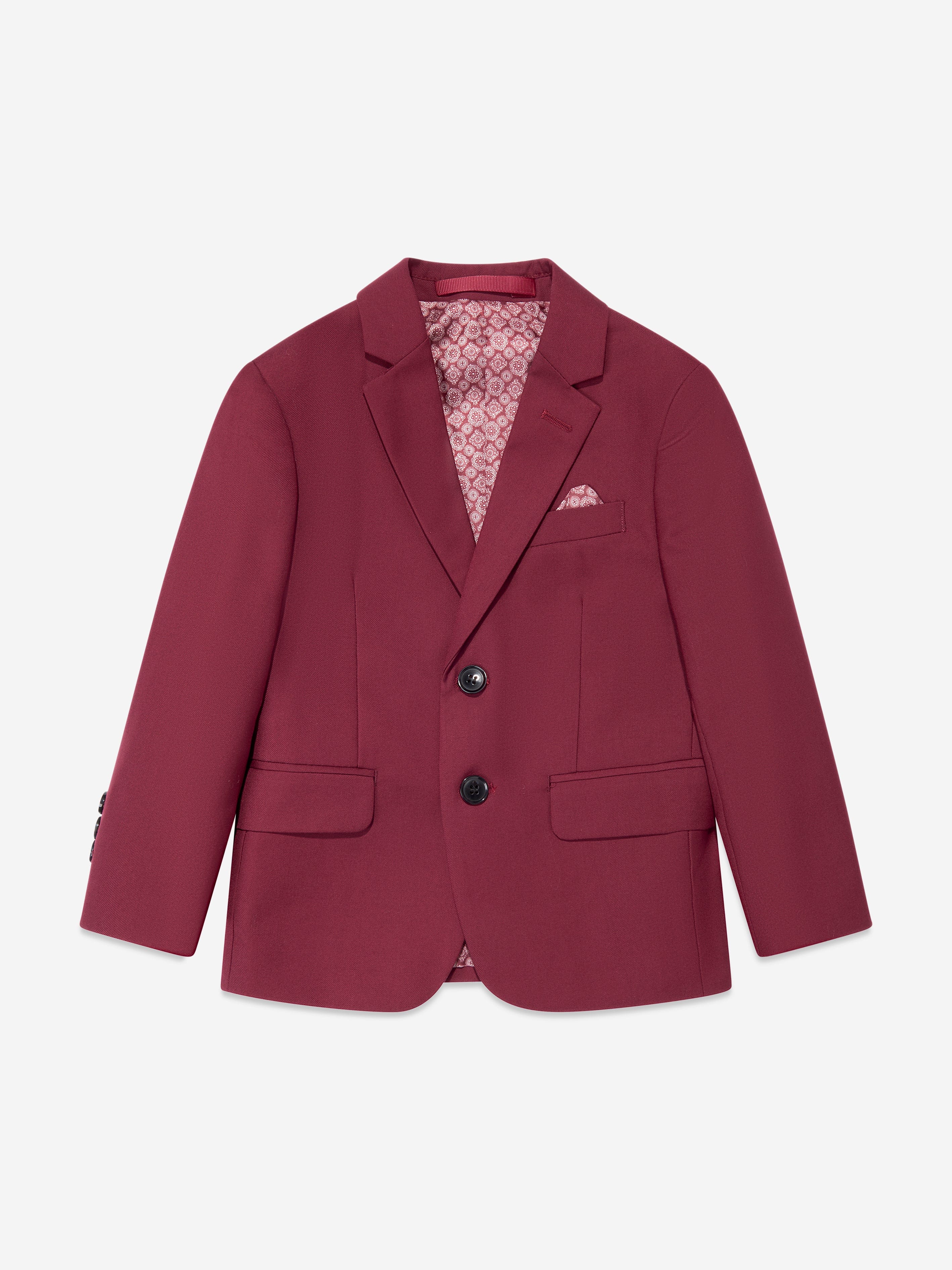SUITLAB London Boys 7 Piece Suit Set in Red