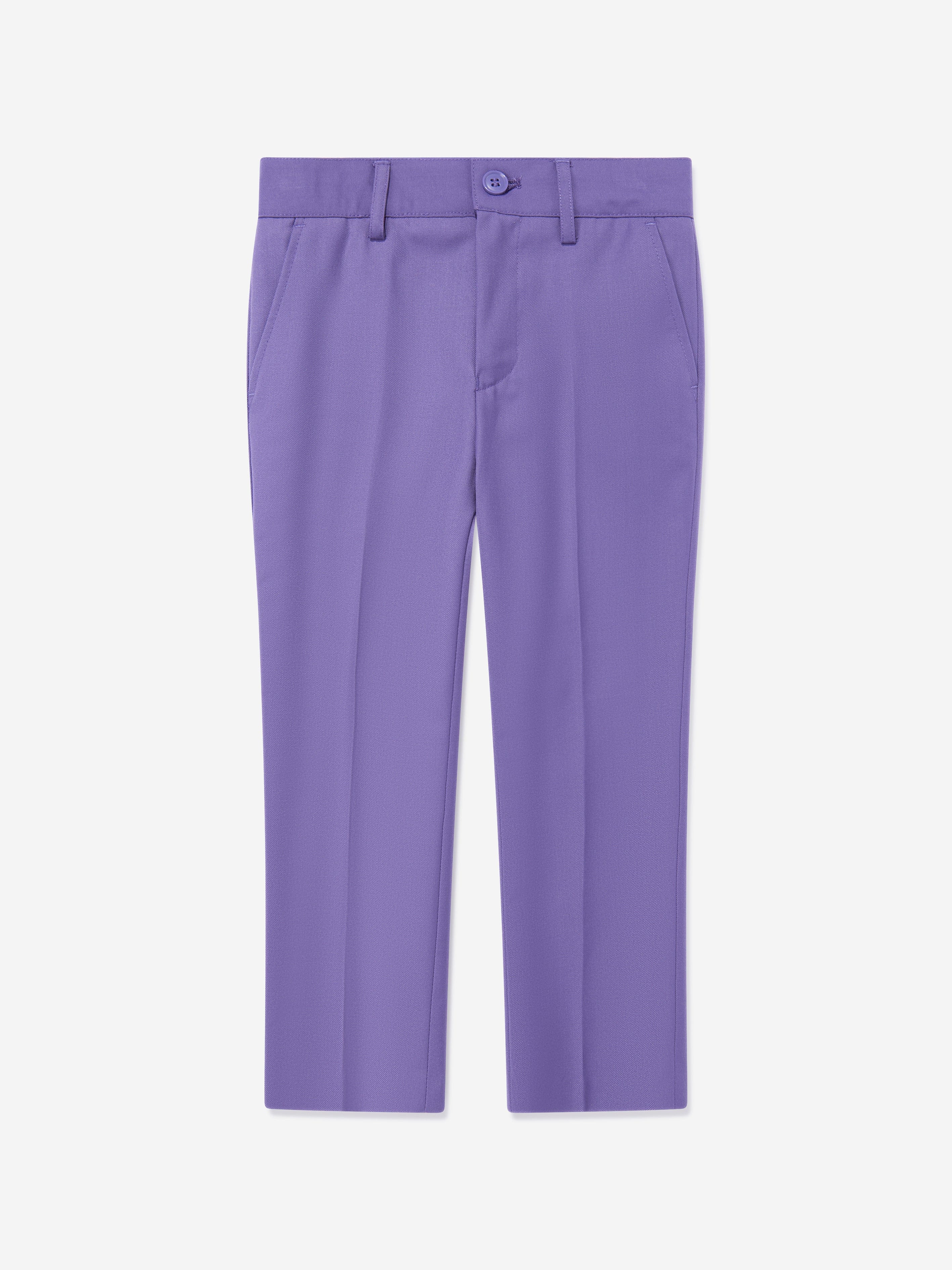 SUITLAB London Boys 7 Piece Suit Set in Purple