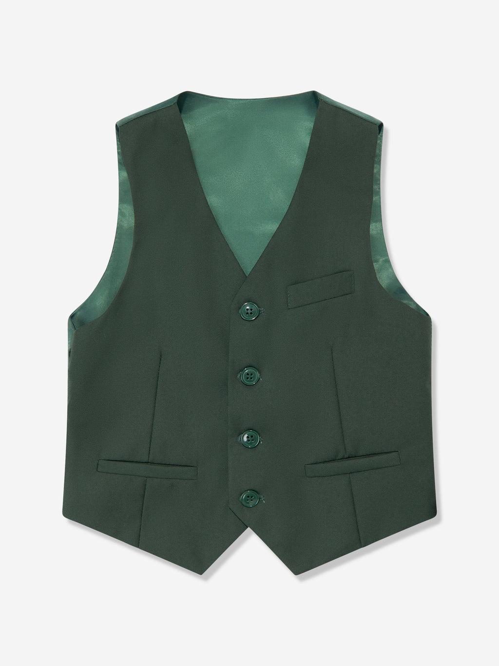 SUITLAB London Boys 7 Piece Suit Set in Green