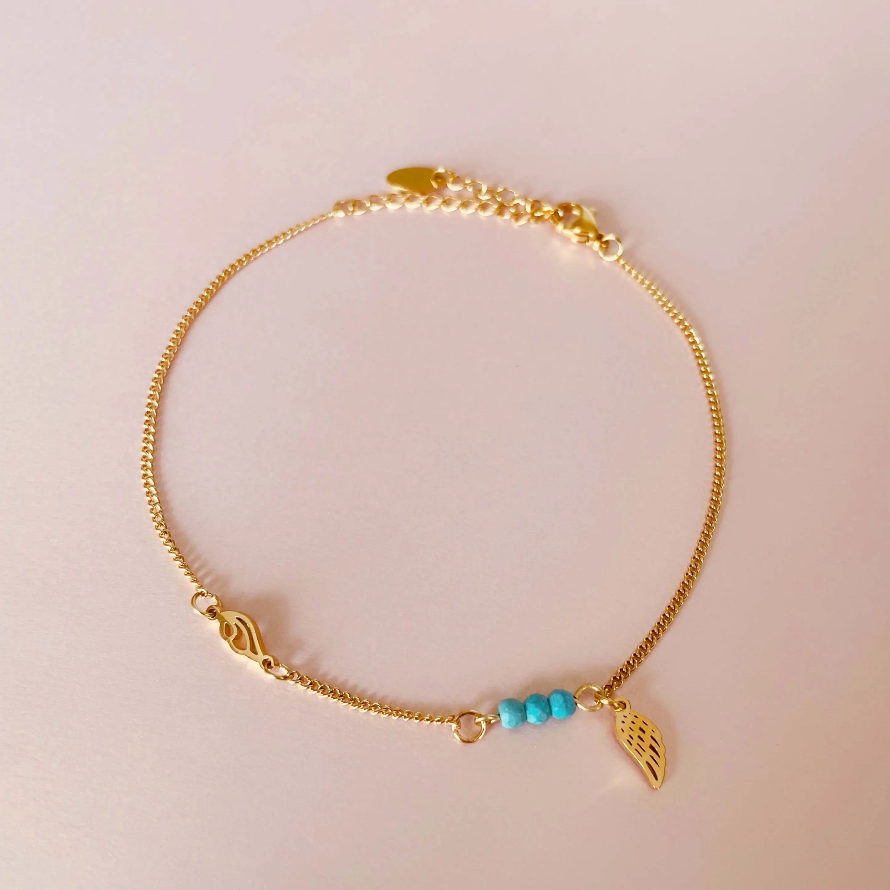 Astrid Luxe 18k Gold Plated Anklet