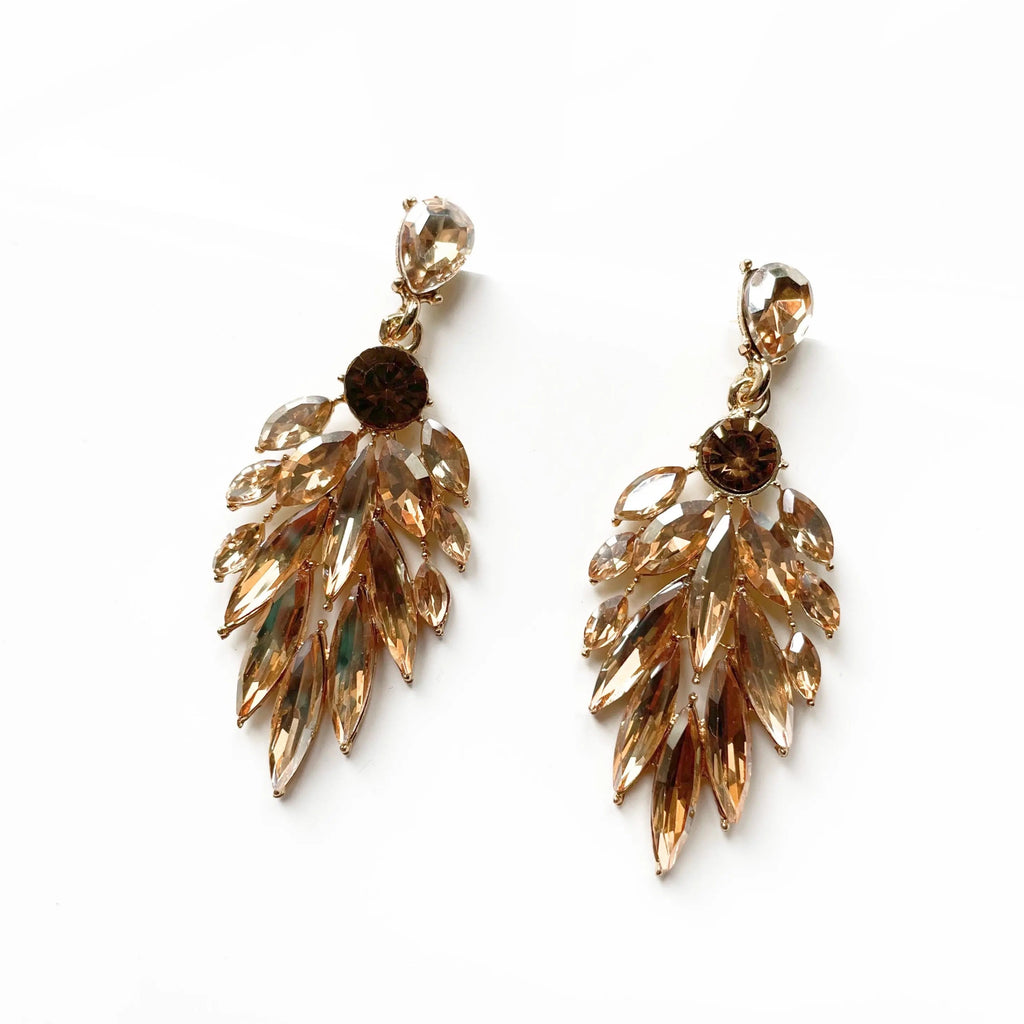 Margot Jewelled Rhinstone Earrings