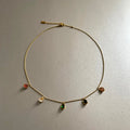 Emilia Luxe 18k Gold Plated Jewel Necklace