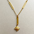 Tara Luxe 18k Gold Plated Star Necklace