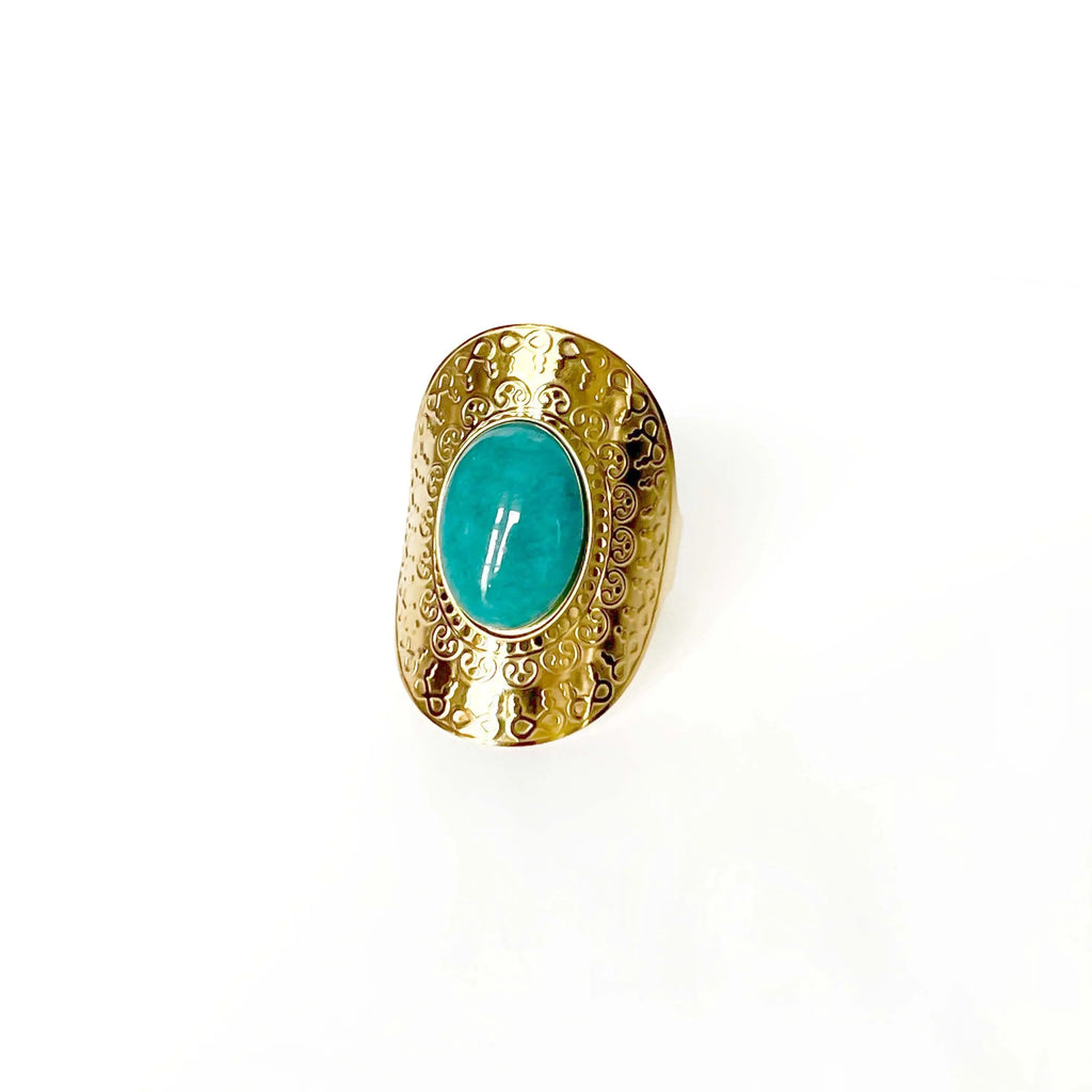 Azura Luxe 18k Gold Plated Ring