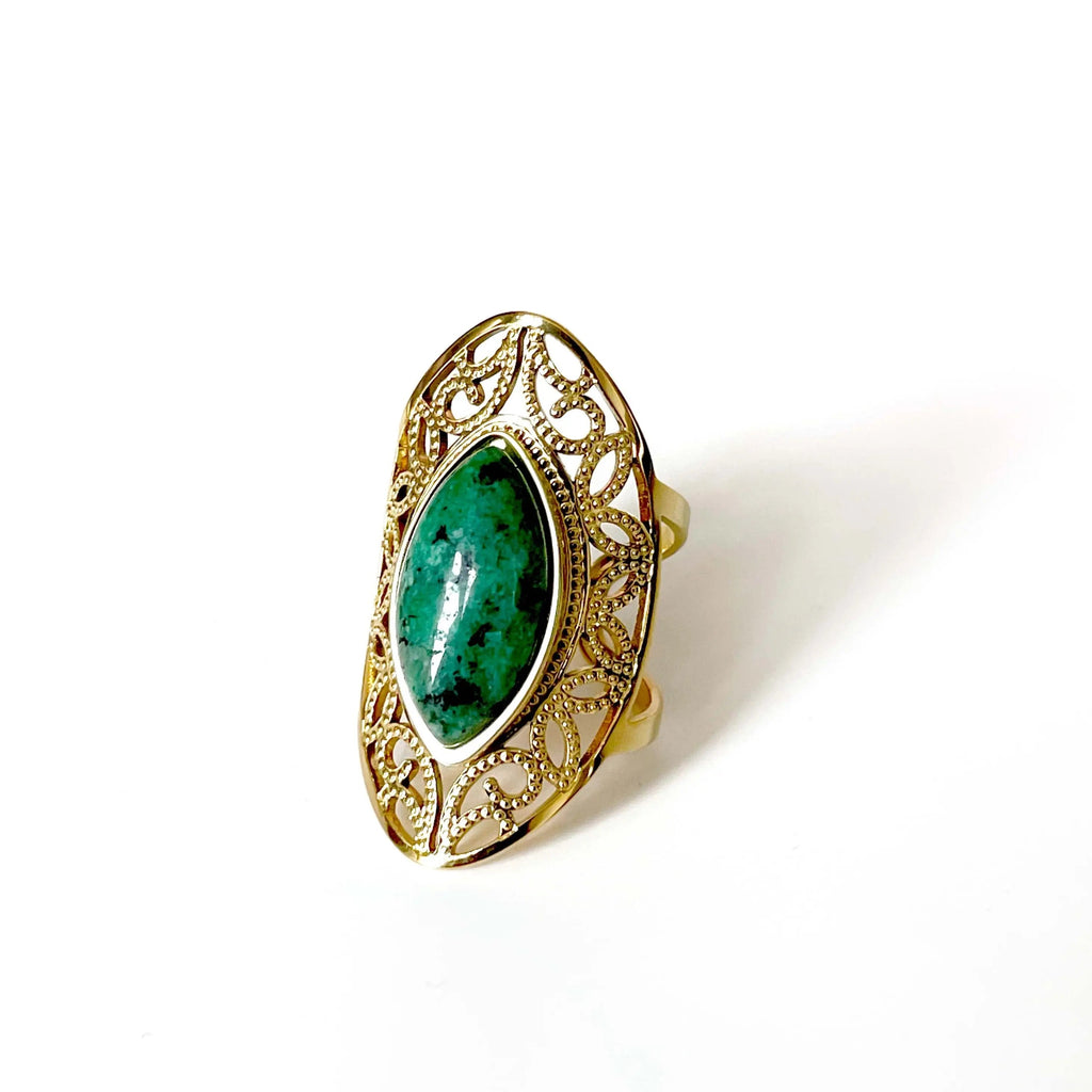 Temperance Luxe 18k Gold Plated Ring