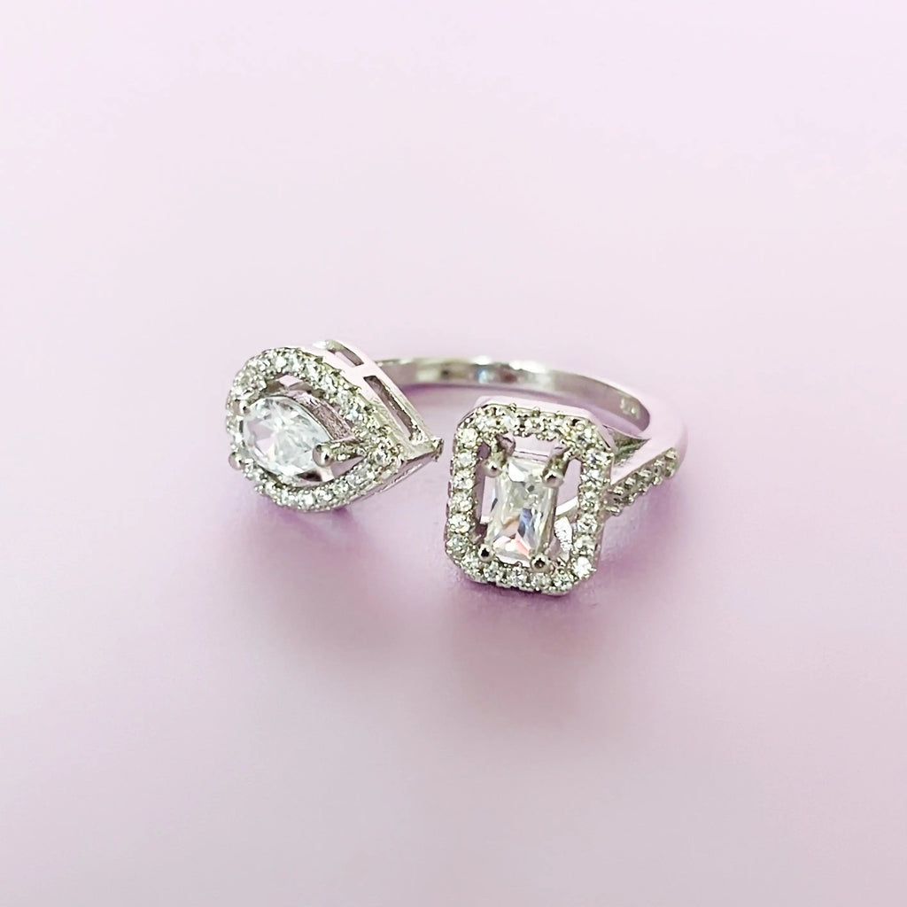 Seline Adjustable Jewel Ring