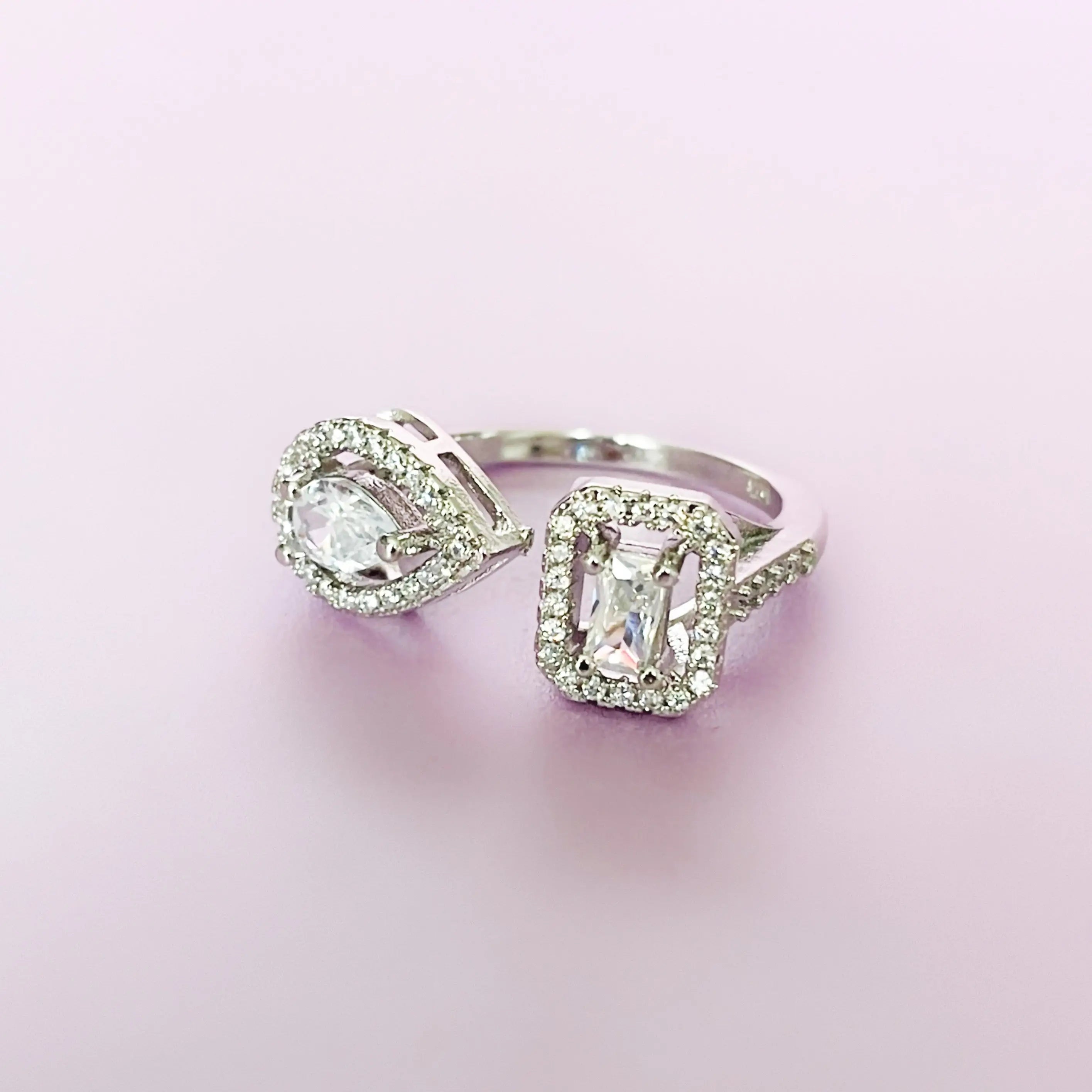 Seline Adjustable Jewel Ring