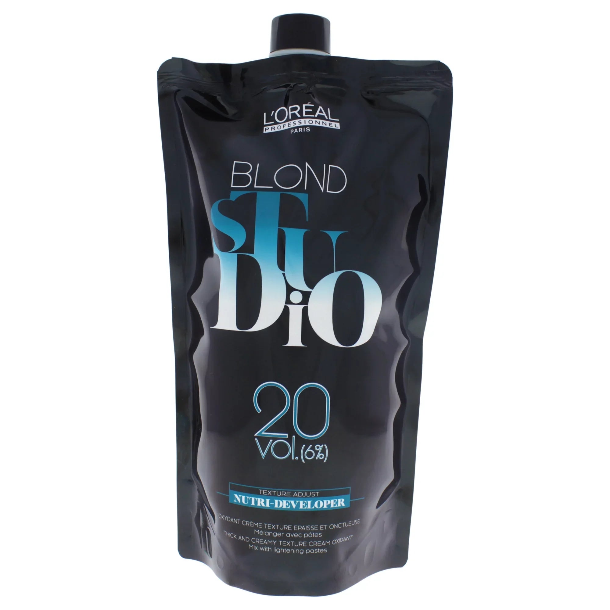 L’Oréal Blond Studio 20 Volume Nutri Developer – Professional Hair Lightening & Condition for Salons & Stylists – 1000ml / 33.81 oz