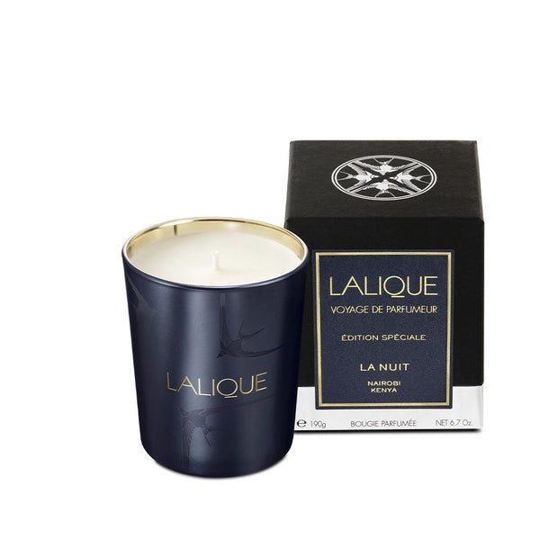 Lalique Candle 190g - La Nuit Nairobi