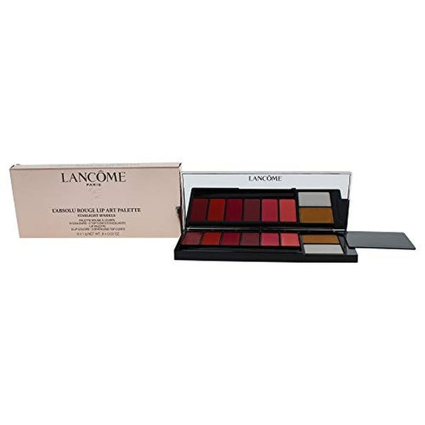Lancôme L'Absolu Rouge Starlight Sparkle Lipstick Palette - 8 Pieces (6 x Lip Colours + 2 x Sparkling Top Coat)