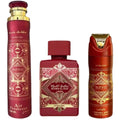 Lattafa Perfumes Bade'e Al Oud Sublime Gift Set 100ml EDP + 200ml Perfumed Body Spray + 300ml Air Freshener