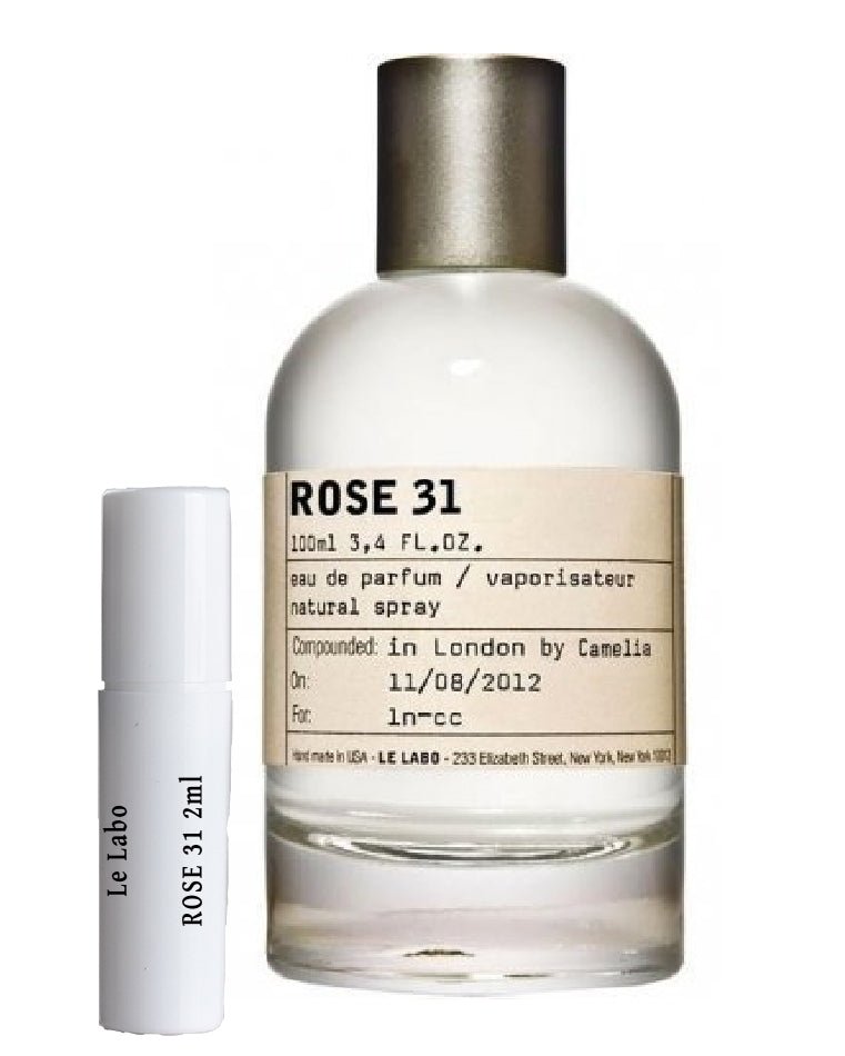 Le Labo Rose 31 samples