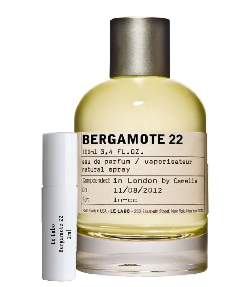 Le Labo Bergamote 22 samples