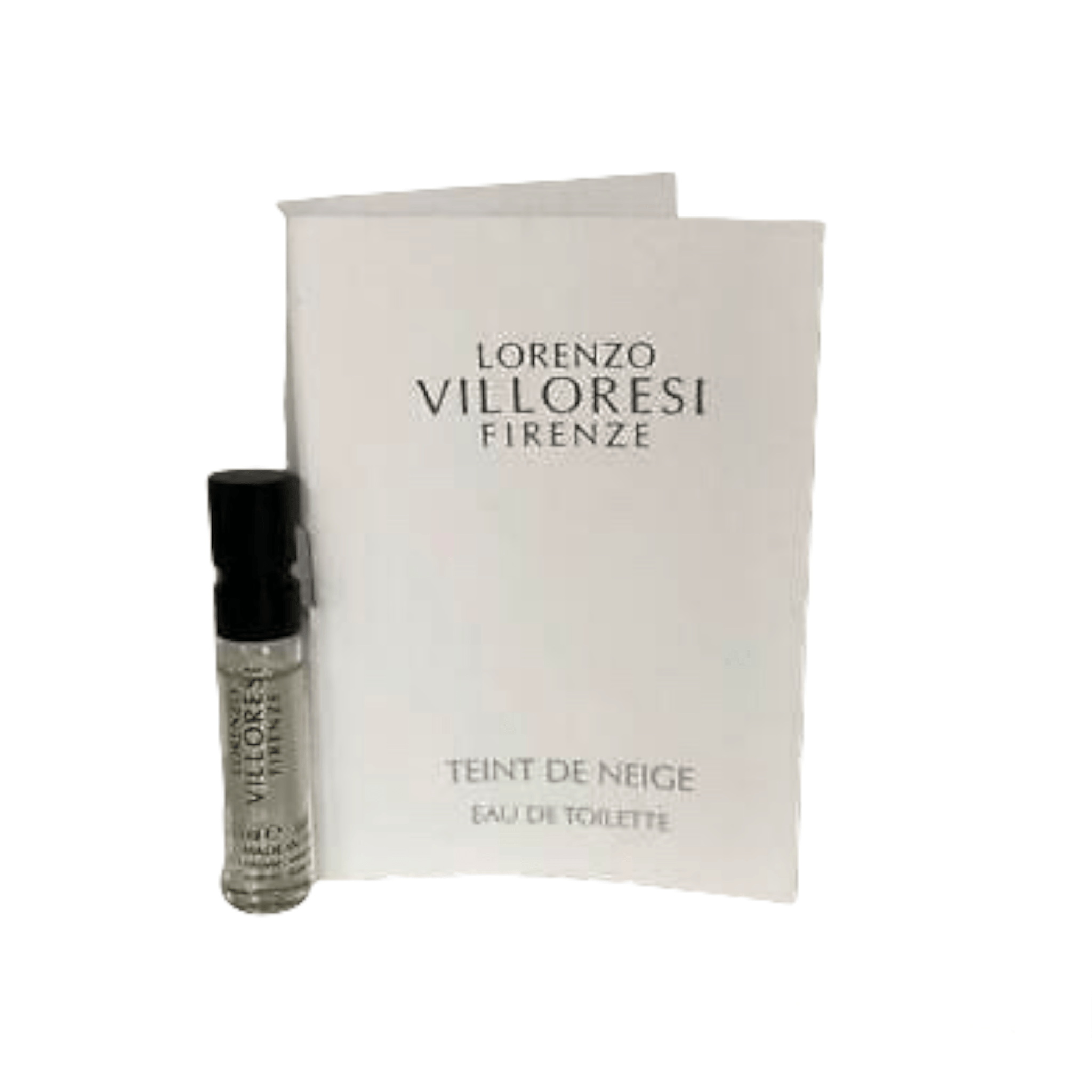 Lorenzo Villoresi Firenze Teint de Neige official perfume sample 2ml 0.06 fl. o.z. perfume tester