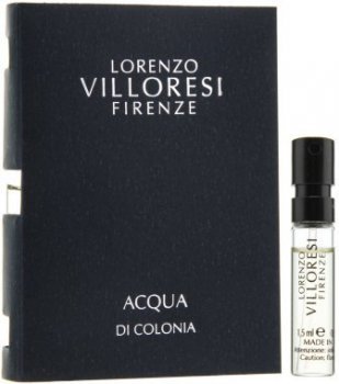 Lorenzo Villoresi Firenze Acqua Di Colonia official perfume sample 2ml 0.06 fl. o.z. perfume tester