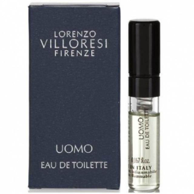 Lorenzo Villoresi Firenze Uomo official perfume sample 2ml 0.06 fl. o.z. perfume tester
