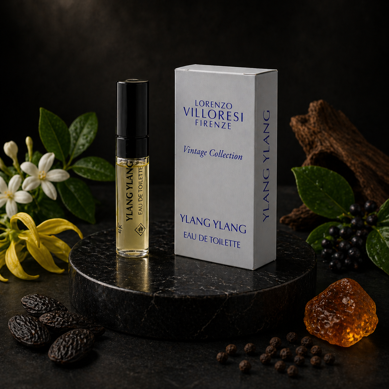 Lorenzo Villoresi Firenze Ylang Ylang official perfume sample 2ml 0.06 fl. o.z. perfume tester