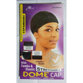Murry Collection Dome Cap No. M2256BLK: Secure & Breathable Wig Foundation (One Size, Black)