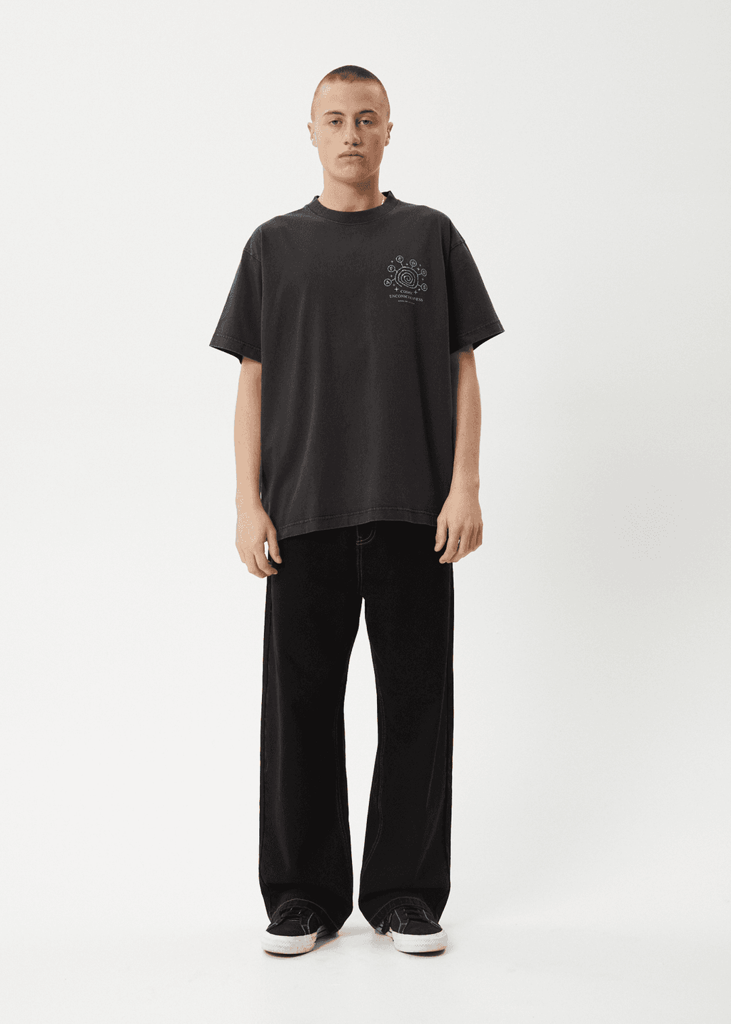 AFENDS Cosmic Con Heavyweight Boxy Tee