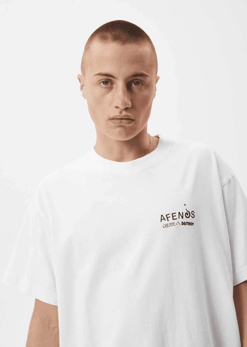 AFENDS Mind Over Heavyweight Boxy Tee