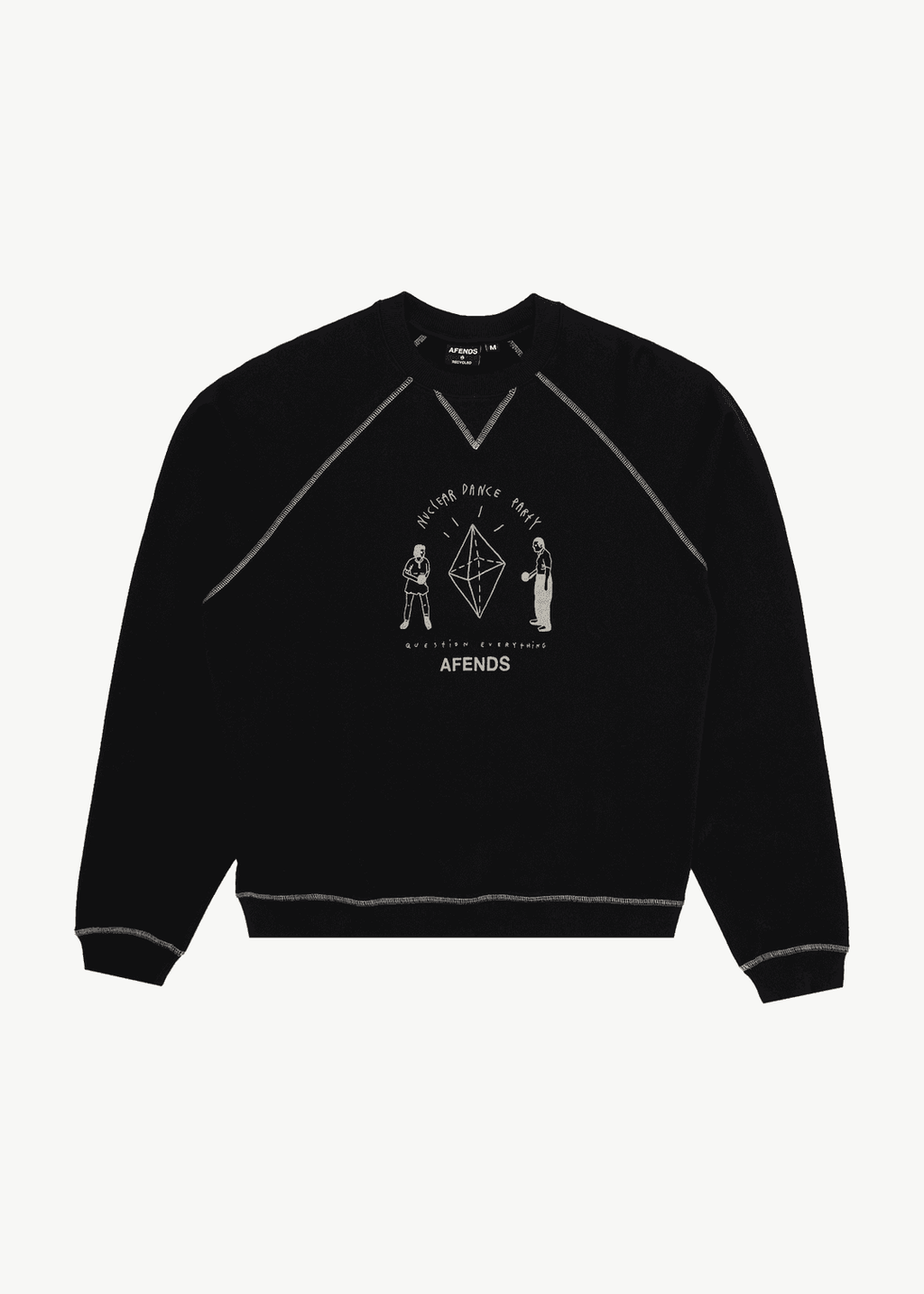 AFENDS Dance Party Crew Neck Jumper