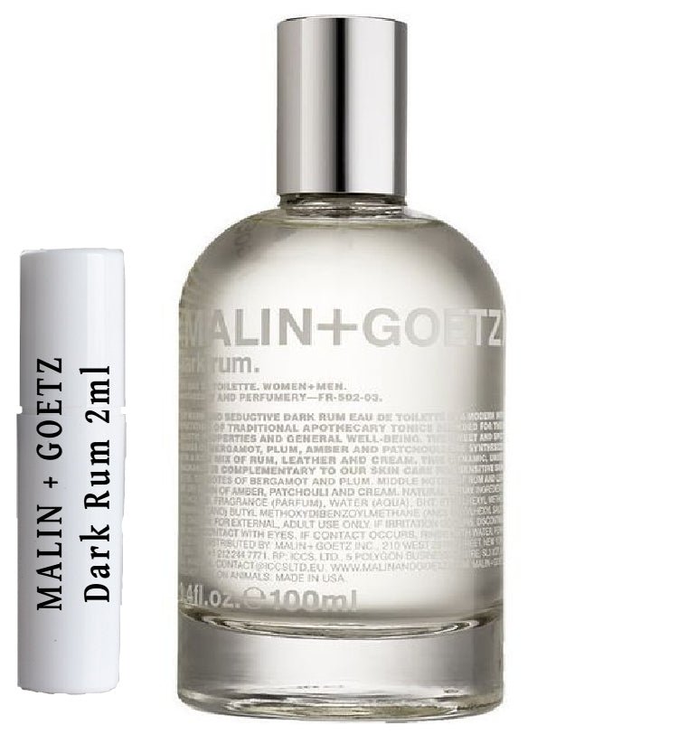MALIN + GOETZ Dark Rum samples