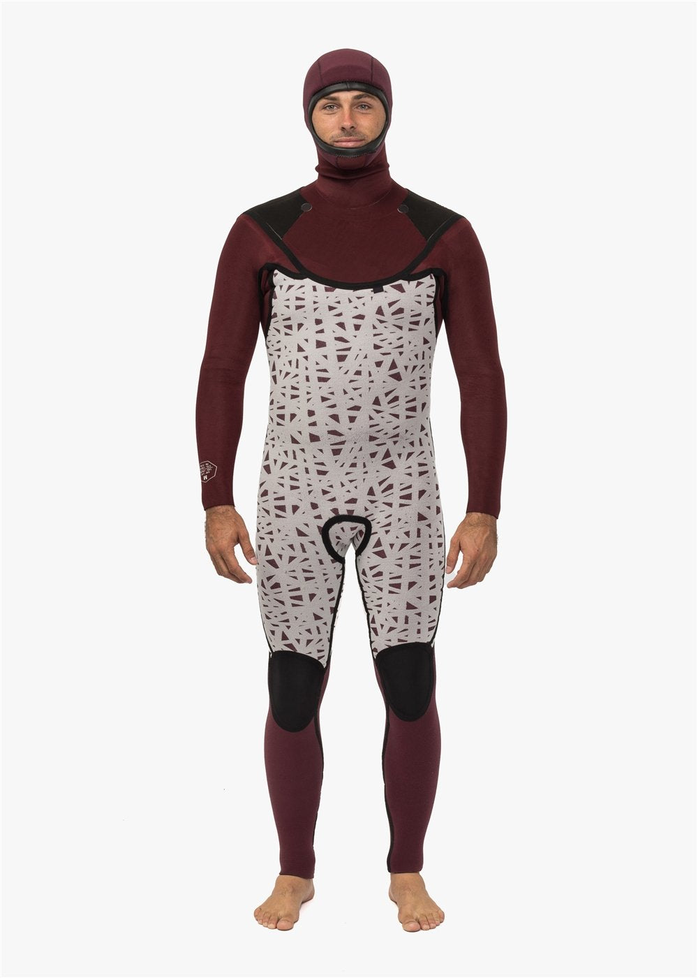 Vissla New Seas 4-3 Hooded U-Zip Wetsuit