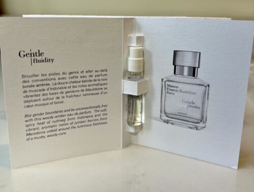 Maison Francis Kurkdjian Gentle Fluidity Homme 2ml 0.06 fl. oz. official perfume samples perfume tester