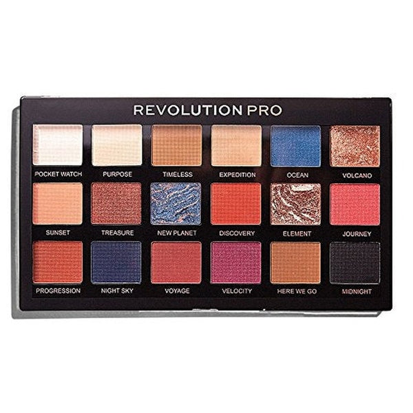 Makeup Revolution Pro Regeneration Eye Shadow Palette 14.4g - Trends Azure