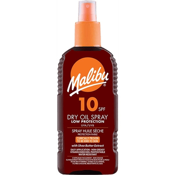 Malibu Sun Dry Oil Spray 200ml SPF10
