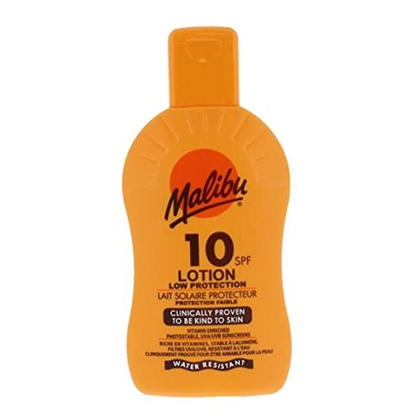 Malibu Sun Lotion SPF10 Low Protection 200ml Lotion