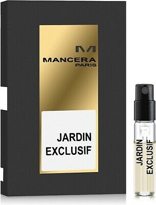 Mancera Jardin Exclusif official perfume sample 2ml 0.06 fl.o.z. perfume tester