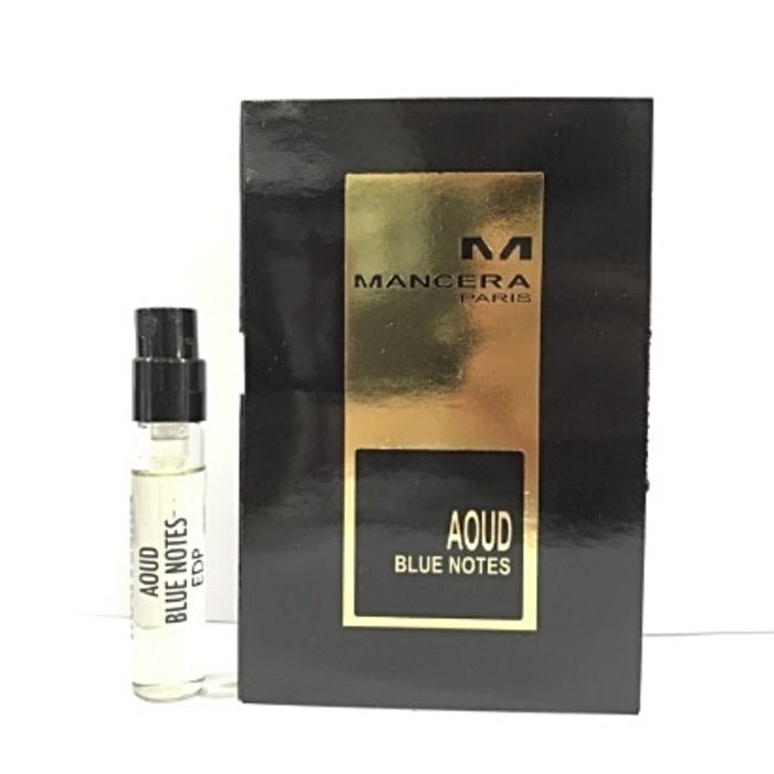 Mancera Aoud Blue Notes official scent sample 2ml 0.06 fl. oz. perfume tester