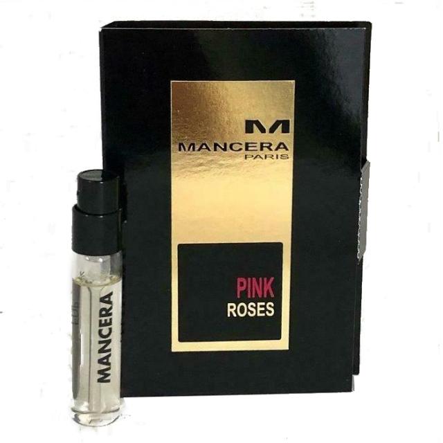 Mancera Pink Roses official sample 2ml 0.07 fl.o.z. perfume tester