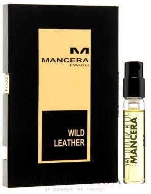 Mancera Wild Leather official sample 2ml 0.07 fl.oz. perfume tester